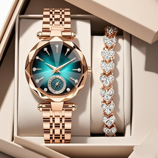 Watch & Bracelet Set