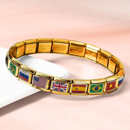 Italian bracelet with module
